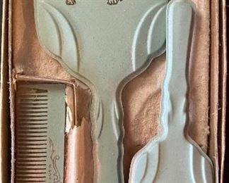 Vintage Scottie Dog Mirror Set