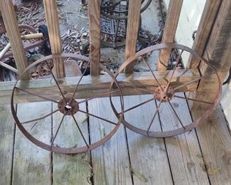 Antique Iron Wheels