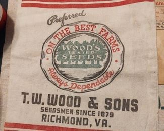 Collection of Food and seed Bags Sacks