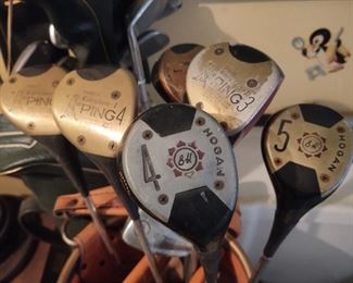 Vintage Golf Clubs and Equipment. Some never used!