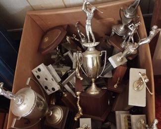 Vintage Gold Trophies