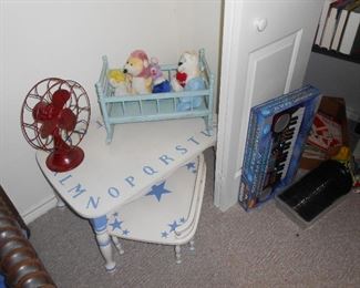 Childs table and chair