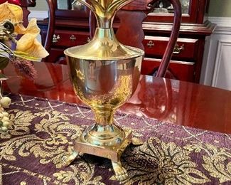 Solid Brass Pineapple with Lid