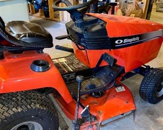 Simplicity riding lawn mower tractor