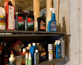 Oils, cleaners, lubricants