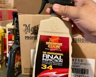 Meguiars Mirror Glaze - many Meguiar's products for car, marine, and RV for cleaning, detailing, and shining.