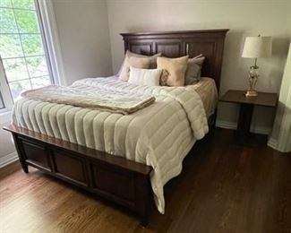 Stickley Queen sized bed and mattress