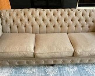 Huntington House tufted sofa