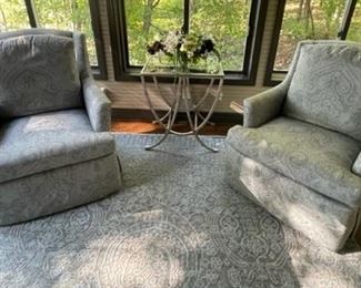 Jessica Charles arm chairs