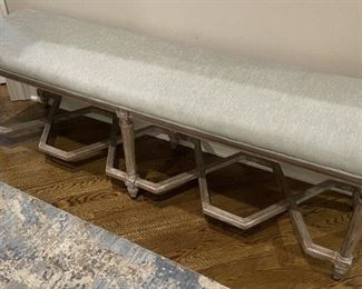5' upholstered bench (18" tall)