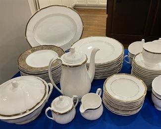 China set by Wedgewood, Windsor Black