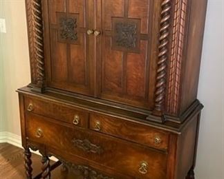 Bavarian style cabinet, antique