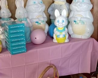 Blow molds Easter and christmas