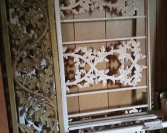 Vintage wrought iron architectural