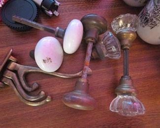Old door knobs