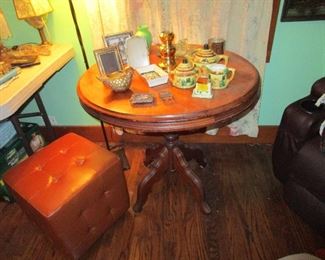Antique table, smalls and more