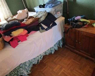 Tons of clothing both men and women