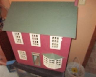 Doll house with lights