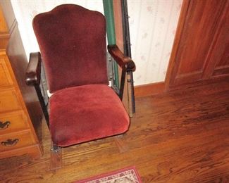 Vintage theater chair there are 2 total