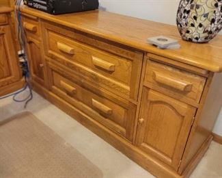 WINNAERS ONLY SOLID OAK CREDENZA