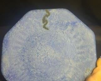 McCarty Pottery Double Signed Plate 