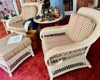 Wicker chairs by Summer Classics