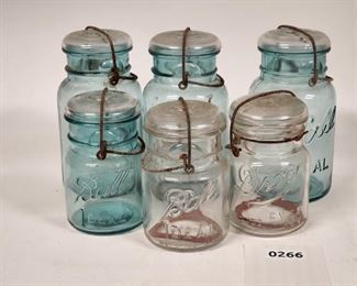 antique mason jars