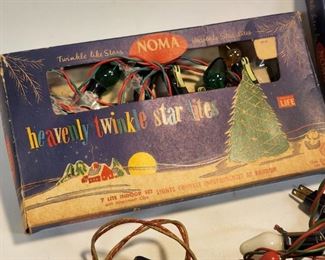 vintage christmas lights