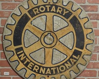 vintage rotary sign