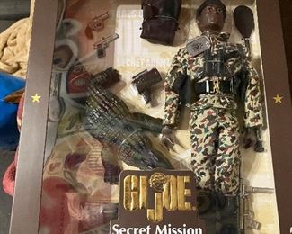 GI Joe Timeless Collection Secret Mission to Spy Island. Hard to find African Anerican Figure. NIB. 