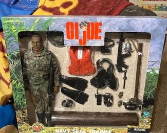 GI Joe Navy Seal Figure. Hard to find African American figure. NIB. 