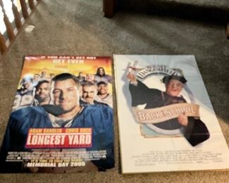 Large assortment of modern and vintage movie posters. 