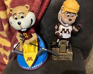 Some of the Gopher collectibles available. 