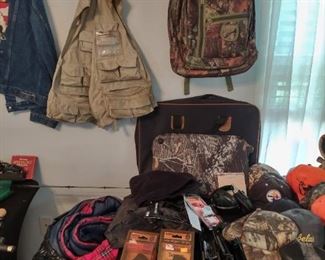 Backpacks and fishing vests