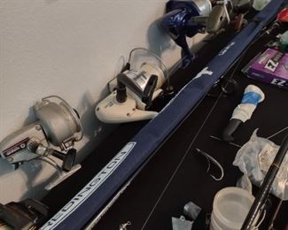 Fishing rods and reels