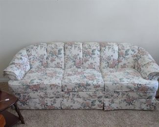 Floral couch