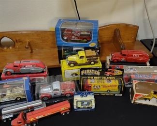 Collectible model cars and trucks