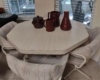 Kitchen table with four chairs