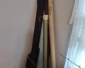 Travel and carry cases for fishing poles