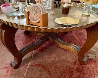 Indian Style Brass Coffee Table
