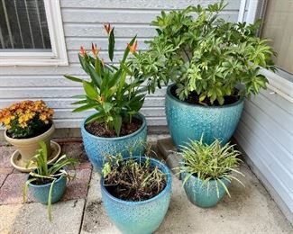 Lots of CUTE planters, statues, iron Furniture and more!