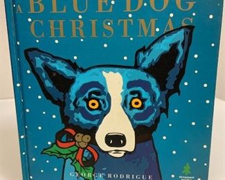 https://www.ebay.com/itm/125517762170	KL4005 Autographed Blue Dog Christmas by George Rodrigue
