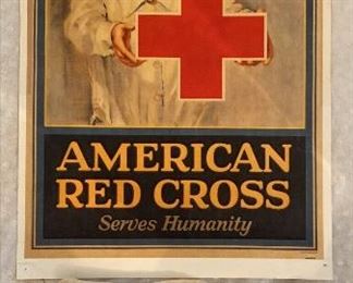 https://www.ebay.com/itm/125526191386	NW1006 VINTAGE RED CROSS NURSE HAT AND PIN WITH POSTER 
