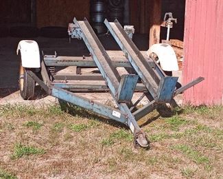 Holsclaw motorcycle trailer