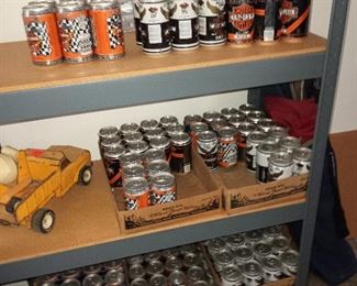 Harley beer - 6 packs.