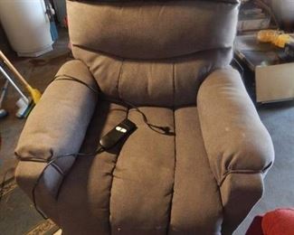 Articulating Grey Recliner