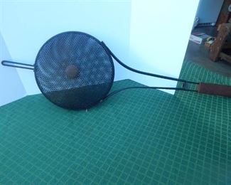 Vintage Long-Handled Popcorn/Coffee Bean Roaster