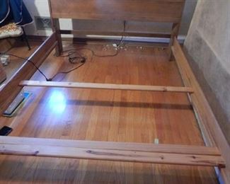 Queen Size Bed Frame & Headboard.