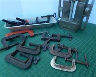 Collection Of C Clamps- Old & New!