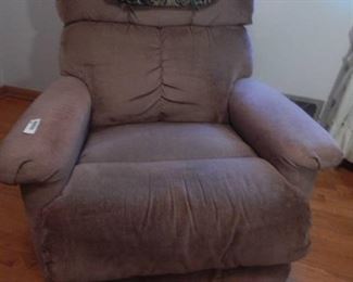 Brown fabric cover Recliner